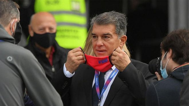 Joan Laporta, en una imagen de archivo del día de las elecciones en el FC Barcelona Joan Laporta, en una imagen de archivo del día de las elecciones en el FC Barcelona