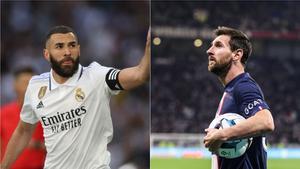Benzema, a la caza de Messi