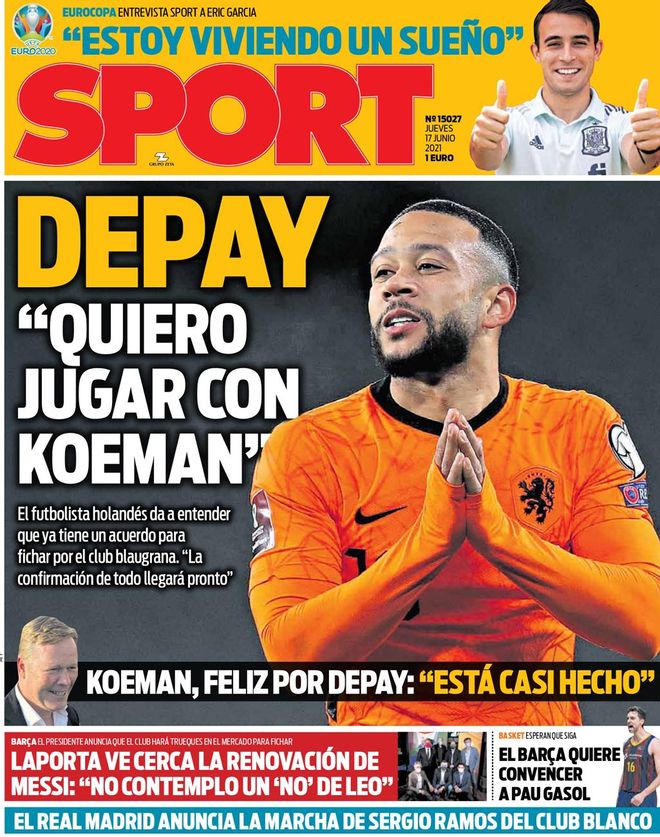 Portada de hoy 17 de junio Portada de hoy 17 de junio