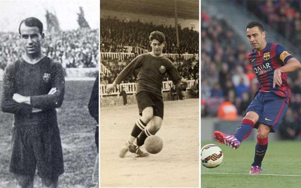 Samitier (75 partidos de Copa con el Barça), Piera (71) y, si Xavi juega contra el Athletic, 70. También puede hacer historia en el torneo del KO
