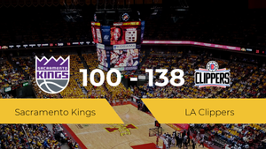 LA Clippers consigue la victoria frente a Sacramento Kings por 100-138 LA Clippers consigue la victoria frente a Sacramento Kings por 100-138