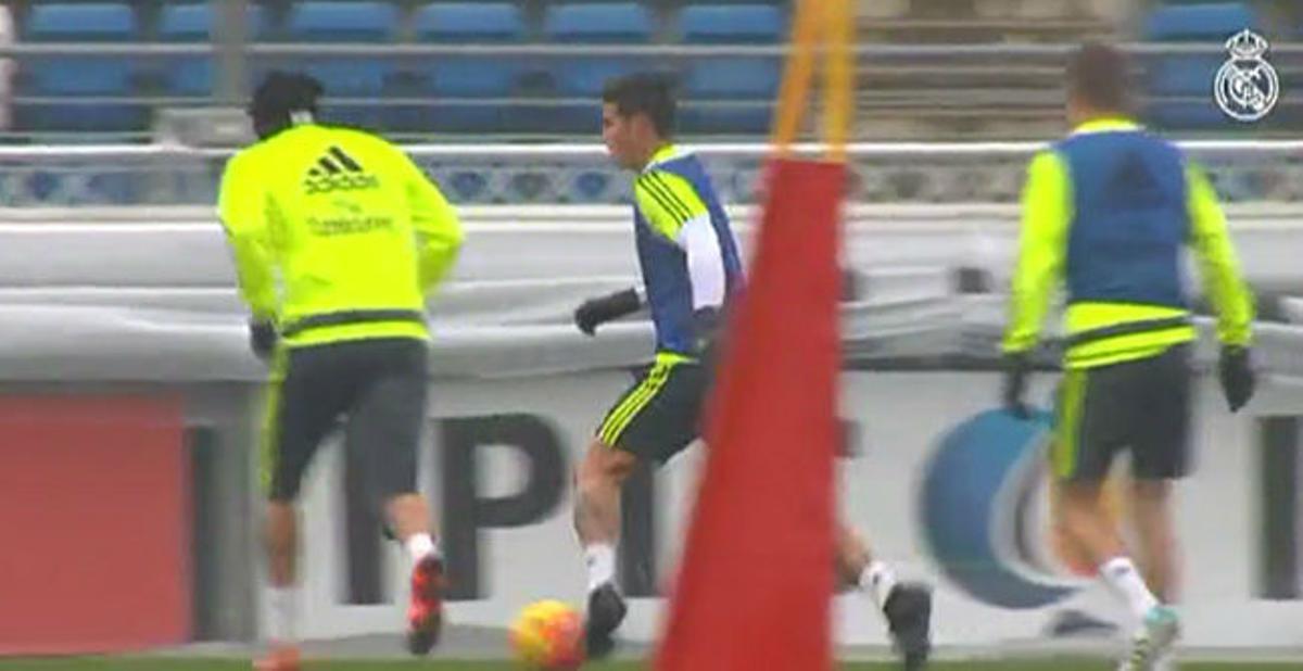 Bale volvió a entrenar bajo las órdenes de Zidane