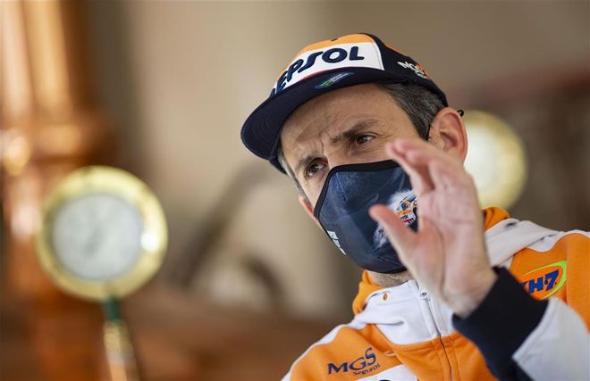 Isidre Esteve alabó el recorrido escogido por el DakaR este año Isidre Esteve alabó el recorrido escogido por el DakaR este año