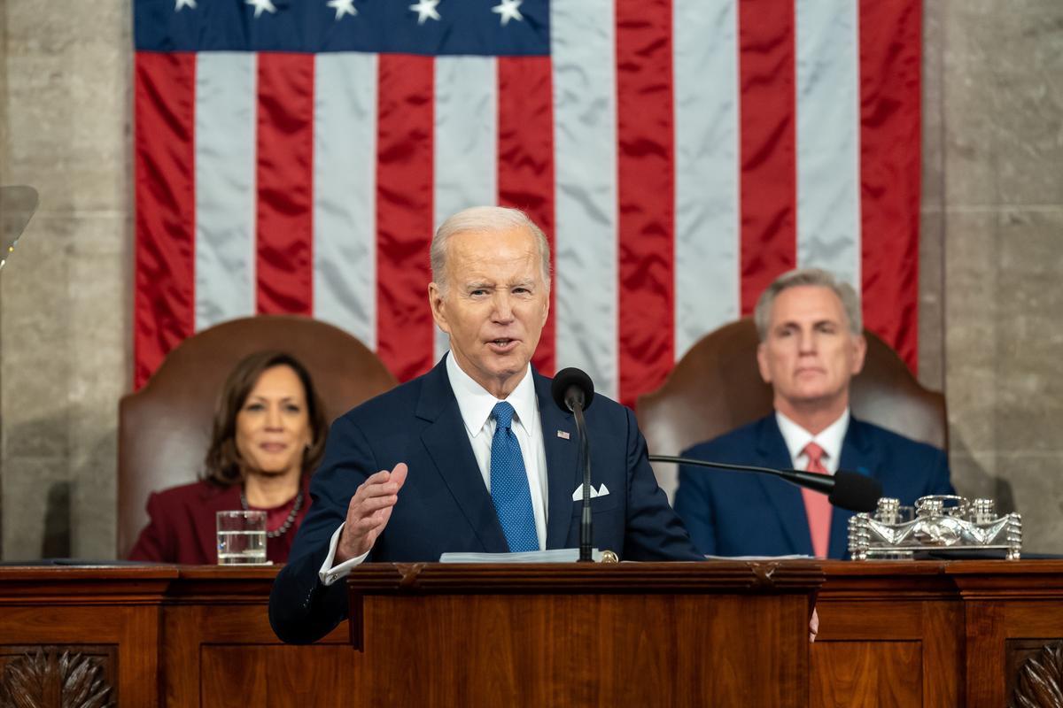 Biden se centra en medidas económicas y sociales en su discursos sobre el Estado de la Unión