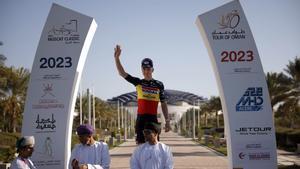 Tim Merlier, primer líder en el UAE Tour