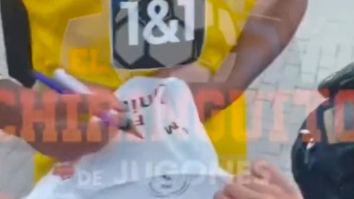¡Ojo! Bellingham ya firma camisetas del Real Madrid y aquí está la prueba