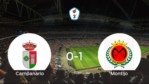 El Montijo se impone por 0-1 al Campanario El Montijo se impone por 0-1 al Campanario