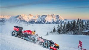 Verstappen, en acción Verstappen, en acción