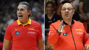 Sergio Scariolo y Lucas Mondelo seguirán al frente de las selecciones españolas de baloncesto masculino y femenino, respectivamente Sergio Scariolo y Lucas Mondelo seguirán al frente de las selecciones españolas de baloncesto masculino y femenino, respectivamente