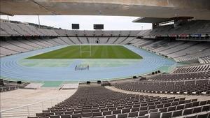 El estadio de Montjuïc es una posible opción El estadio de Montjuïc es una posible opción