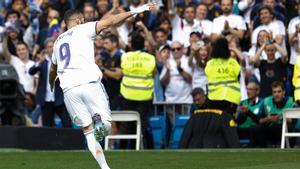 Real Madrid - Espanyol: Benzema cerró la goleada del Real Madrid