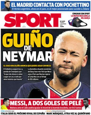 Guiño de Neymar Guiño de Neymar