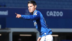 James, protagonista mayúsculo en el Everton James, protagonista mayúsculo en el Everton