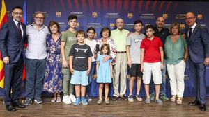 El presidente del FC Barcelona, Josep Maria Bartomeu, en el acto de este lunes en el Auditori 1899 El presidente del FC Barcelona, Josep Maria Bartomeu, en el acto de este lunes en el Auditori 1899