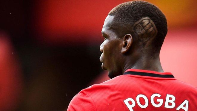 Pogba se une con su peinado al Black Live Matters Pogba se une con su peinado al Black Live Matters