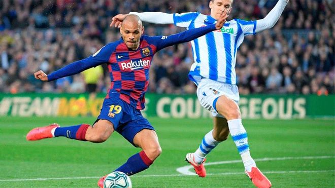 Martin Braitwhaite no cuenta con minutos de calidad en el FC Barcelona Martin Braitwhaite no cuenta con minutos de calidad en el FC Barcelona