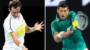 Djokovic vs. Medvedev, la previa de la final del Open de Australia