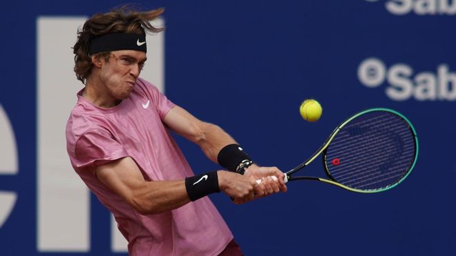 Rublev, en el Barcelona Open Rublev, en el Barcelona Open
