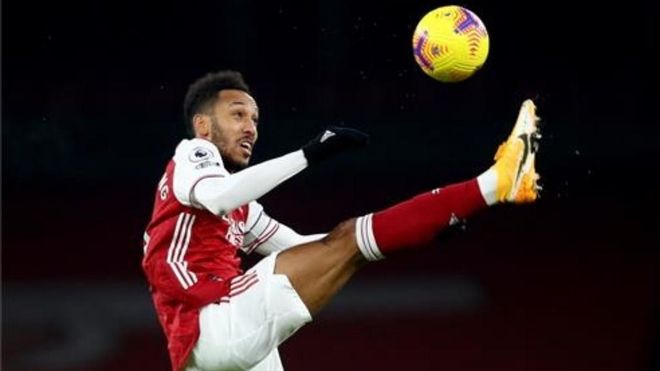 Aubameyang, futbolista del Arsenal Aubameyang, futbolista del Arsenal