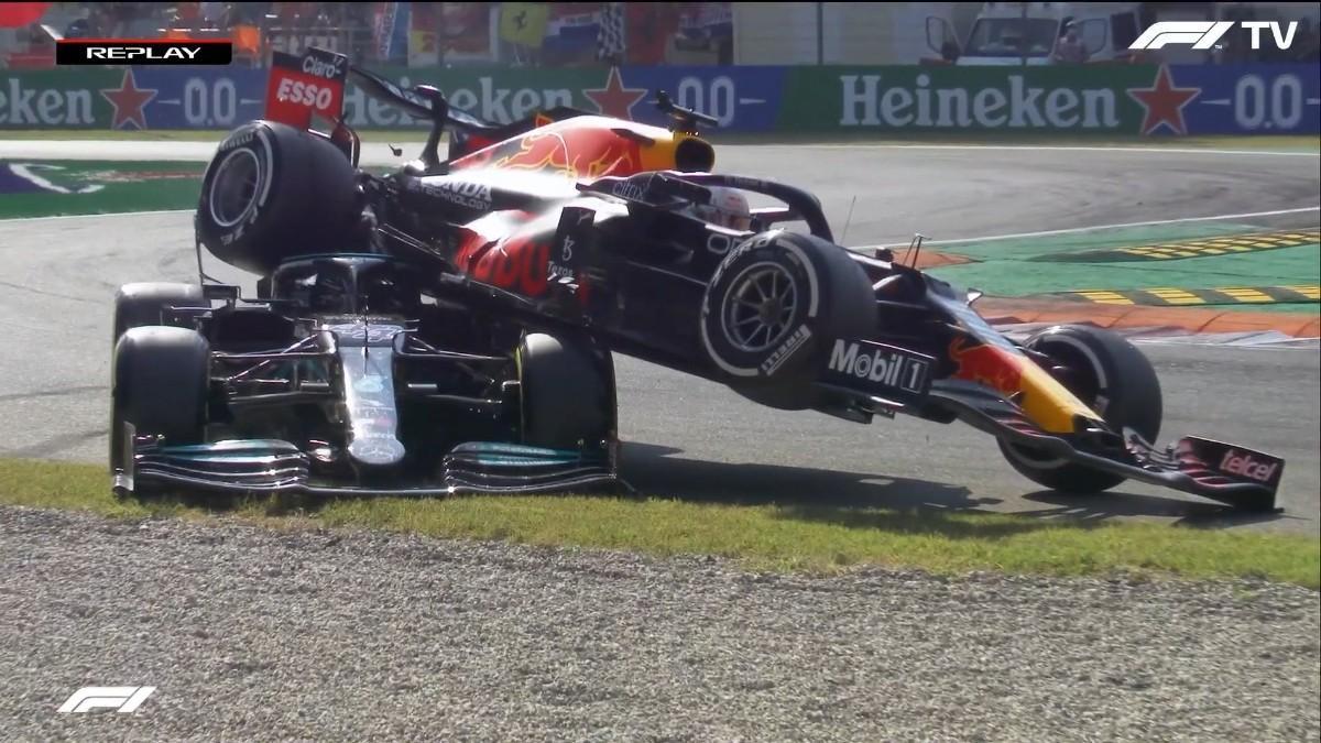 Verstappen acabó encima de Hamilton