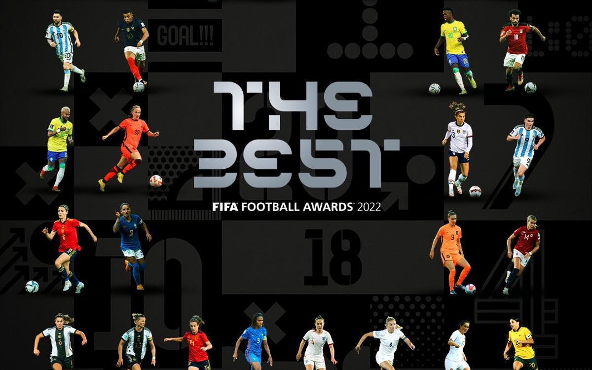 Todos Los Nominados En Las Diferentes Categorías De The Best 2022