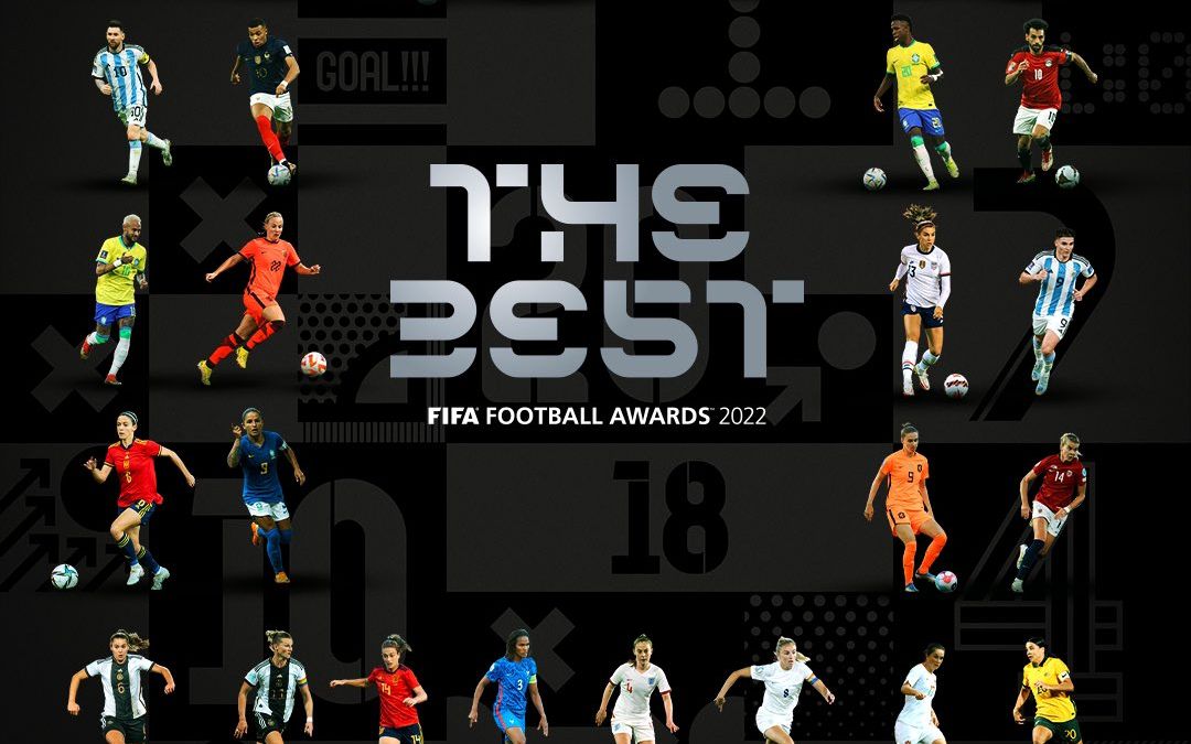 Todos los nominados en las diferentes categorías de The Best 2022