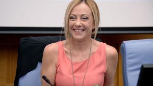 Giorgia Meloni, líder del partido Hermanos de Italia.