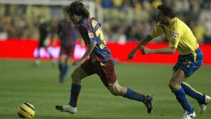 Messi jugó el 17 de diciembre de 2005 en el Ramón de Carranza Messi jugó el 17 de diciembre de 2005 en el Ramón de Carranza
