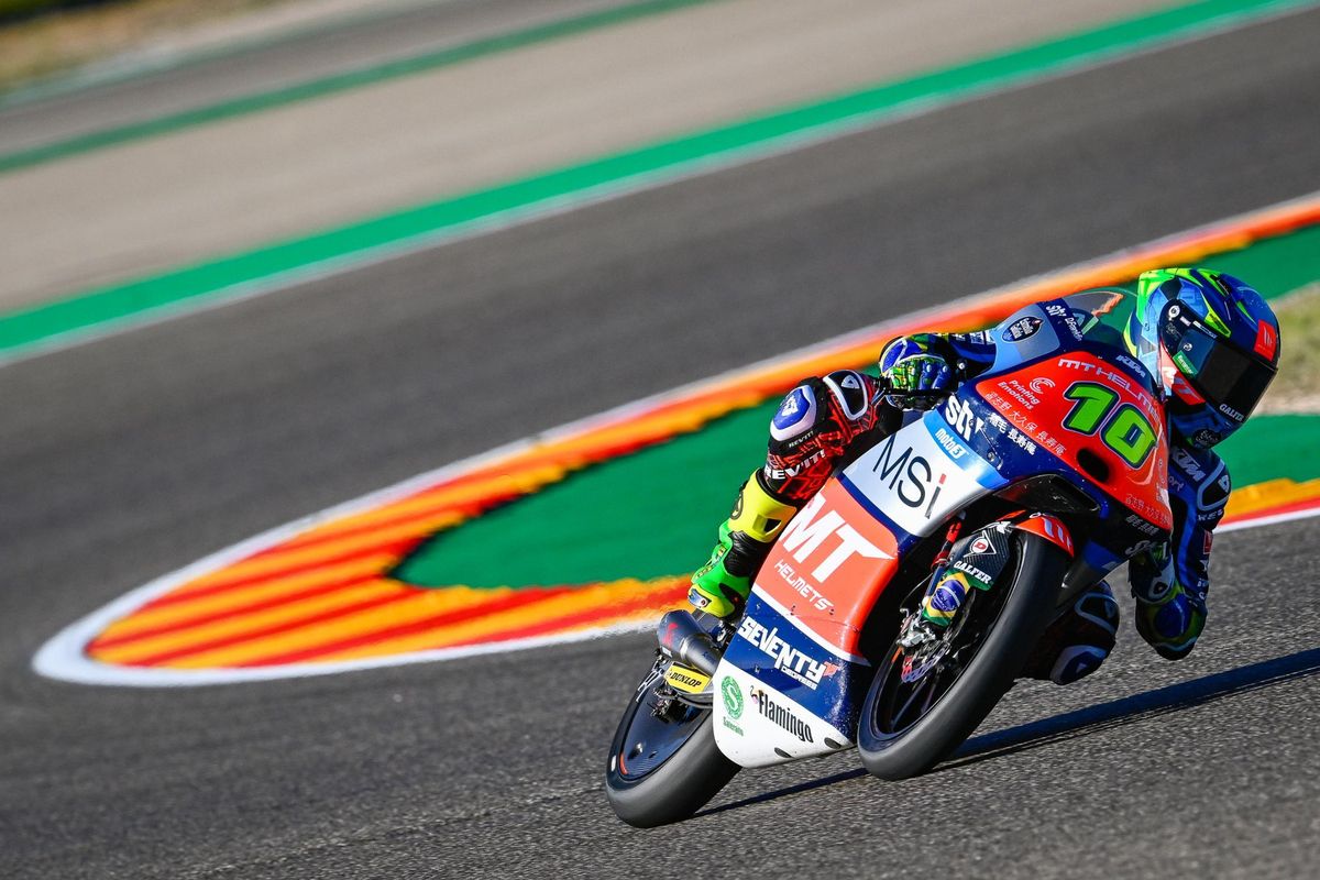 El piloto brasileño de KTM Diogo Moreira. El piloto brasileño de KTM Diogo Moreira.