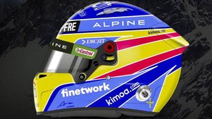 Este es el casco de Alonso para su regreso a la F1 Este es el casco de Alonso para su regreso a la F1