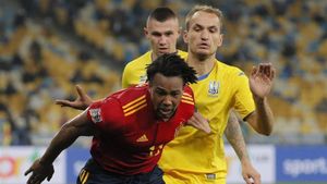 Ucrania estaba encuadrada en el Grupo A, junto a España, Alemania y Suiza Ucrania estaba encuadrada en el Grupo A, junto a España, Alemania y Suiza