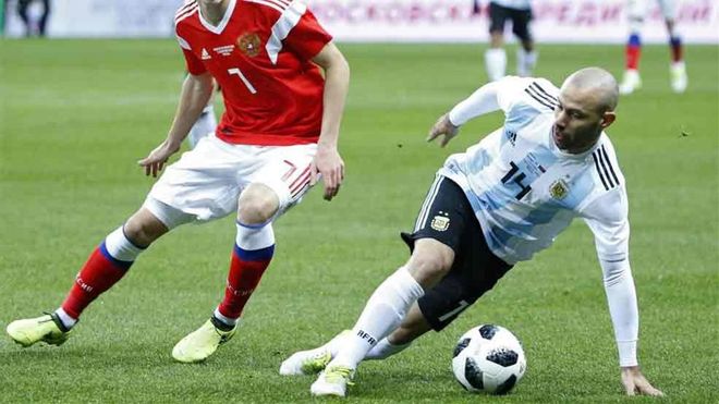 Mascherano, en una imagen de archivo Mascherano, en una imagen de archivo