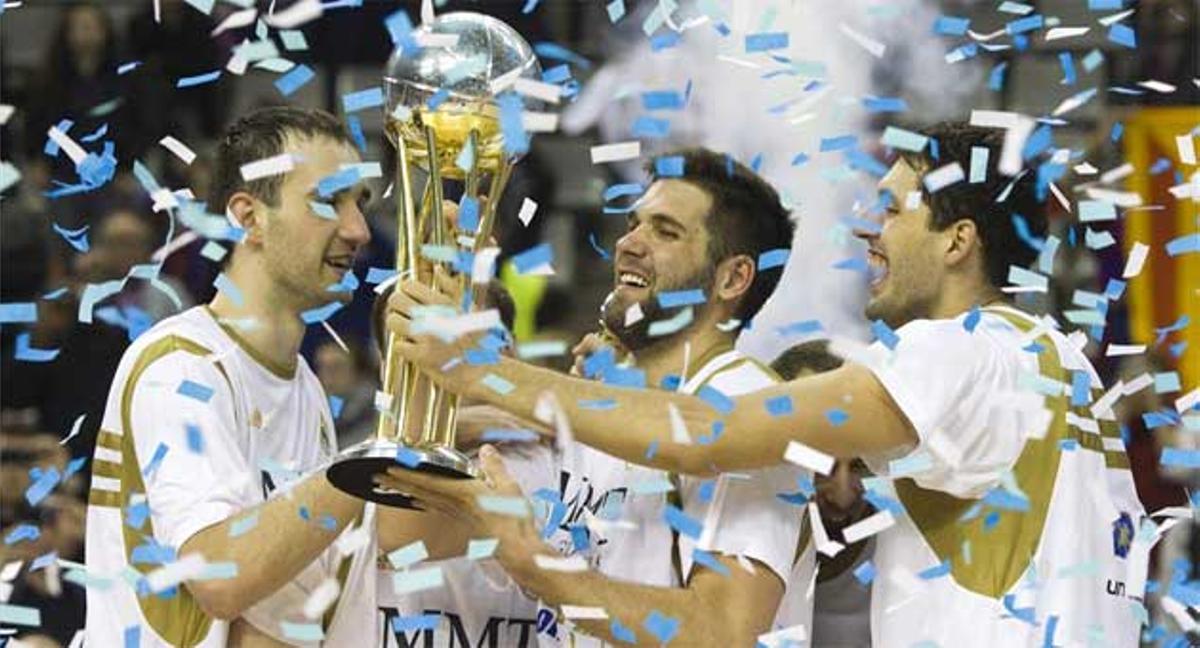 El Madrid, campeón de la Copa del Rey de basket