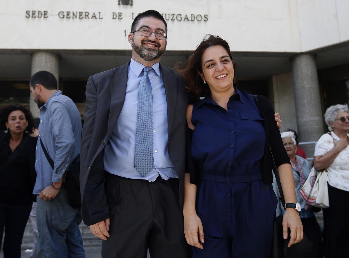 Los exconcejales del Ayuntamiento de Madrid Carlos Sánchez Mato y Celia Mayer.