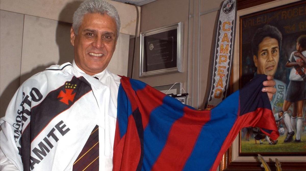 Roberto Dinamita tuvo una corta trayectoria en el FC Barcelona Roberto Dinamita tuvo una corta trayectoria en el FC Barcelona