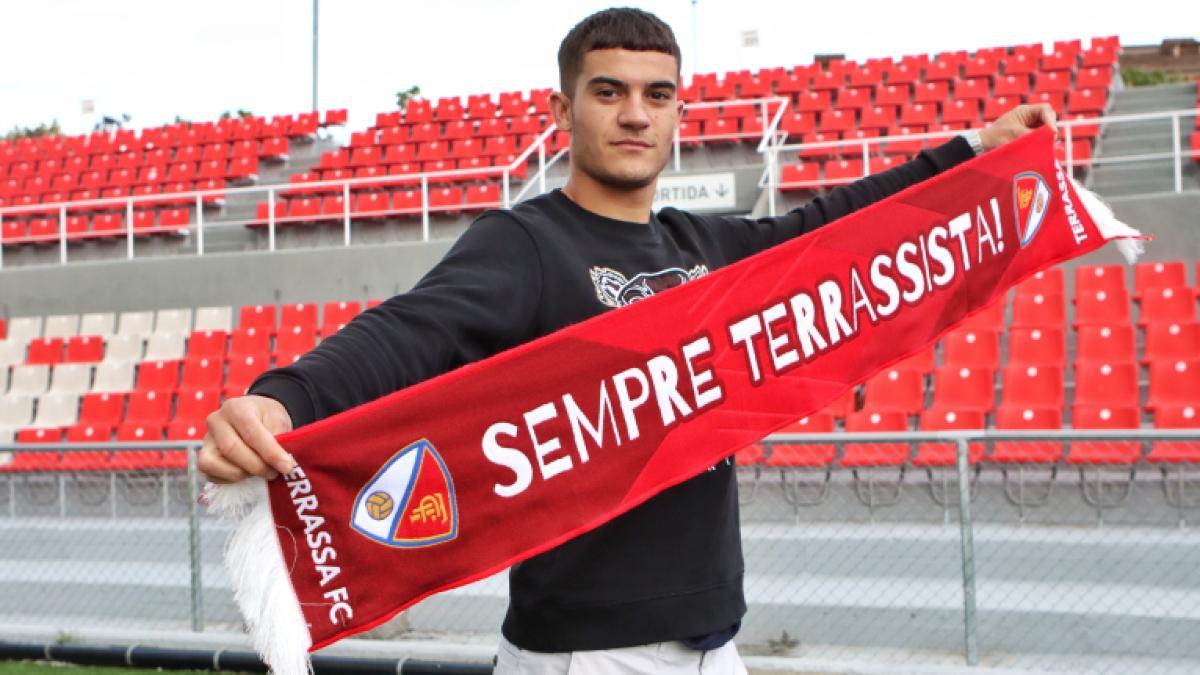 Jordi Palacios, primer refuerzo del Terrassa para la temporada 2023/2024 Jordi Palacios, primer refuerzo del Terrassa para la temporada 2023/2024