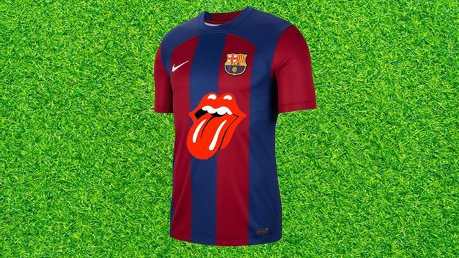 El Barça lucirá el logo de los Rolling Stones