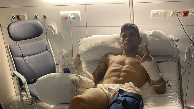 Martinator, tras la triple operación en Barcelona Martinator, tras la triple operación en Barcelona