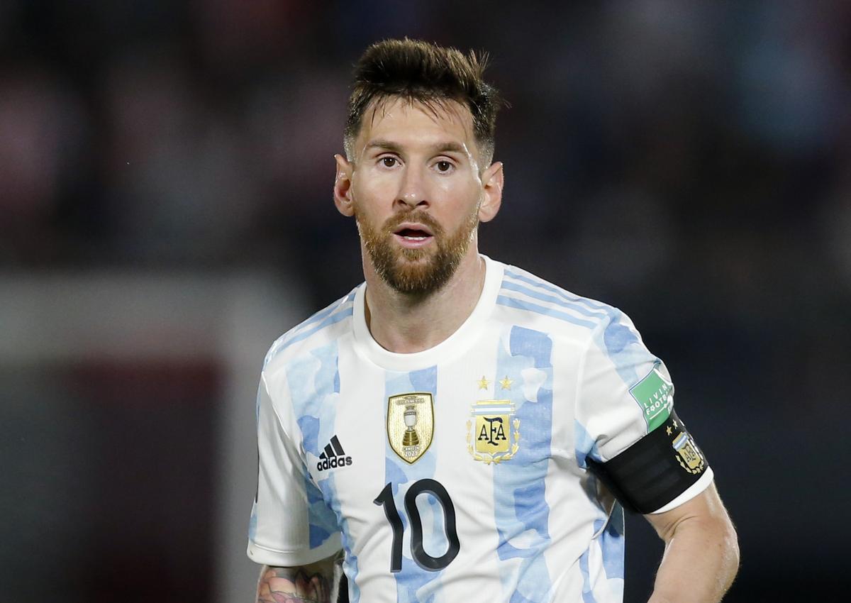 Messi, durante un partido reciente