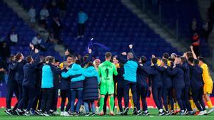 ¡El Barça celebró la Liga en el Campo del Espanyol! ¡El Barça celebró la Liga en el Campo del Espanyol!