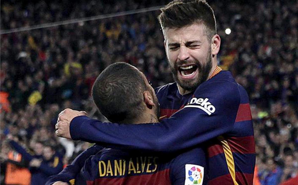 Piqué Celebró Su Gol Enviando Besos A La Grada 6971