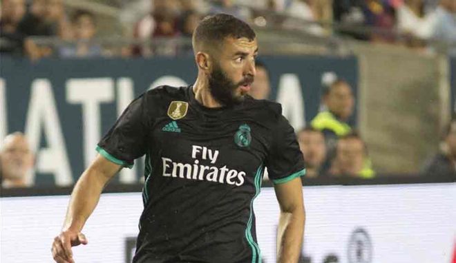 Benzema, uno de los componentes de la BBC Benzema, uno de los componentes de la BBC