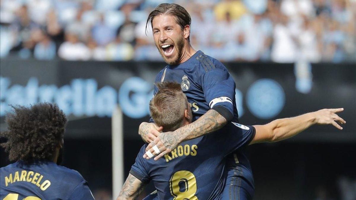 El golazo de Kroos paró de raíz la reacción del Celta El golazo de Kroos paró de raíz la reacción del Celta