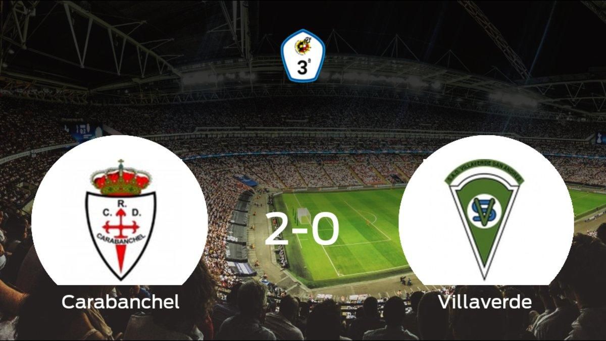 El Carabanchel consigue la victoria frente al Villaverde (2-0) El Carabanchel consigue la victoria frente al Villaverde (2-0)