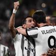Di María y Vlahovic ya celebran goles juntos en la Juventus
