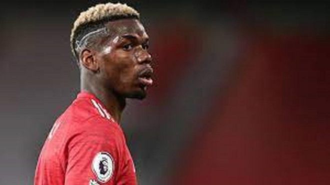 Paul Pogba en un encuentro con el Manchester United Paul Pogba en un encuentro con el Manchester United