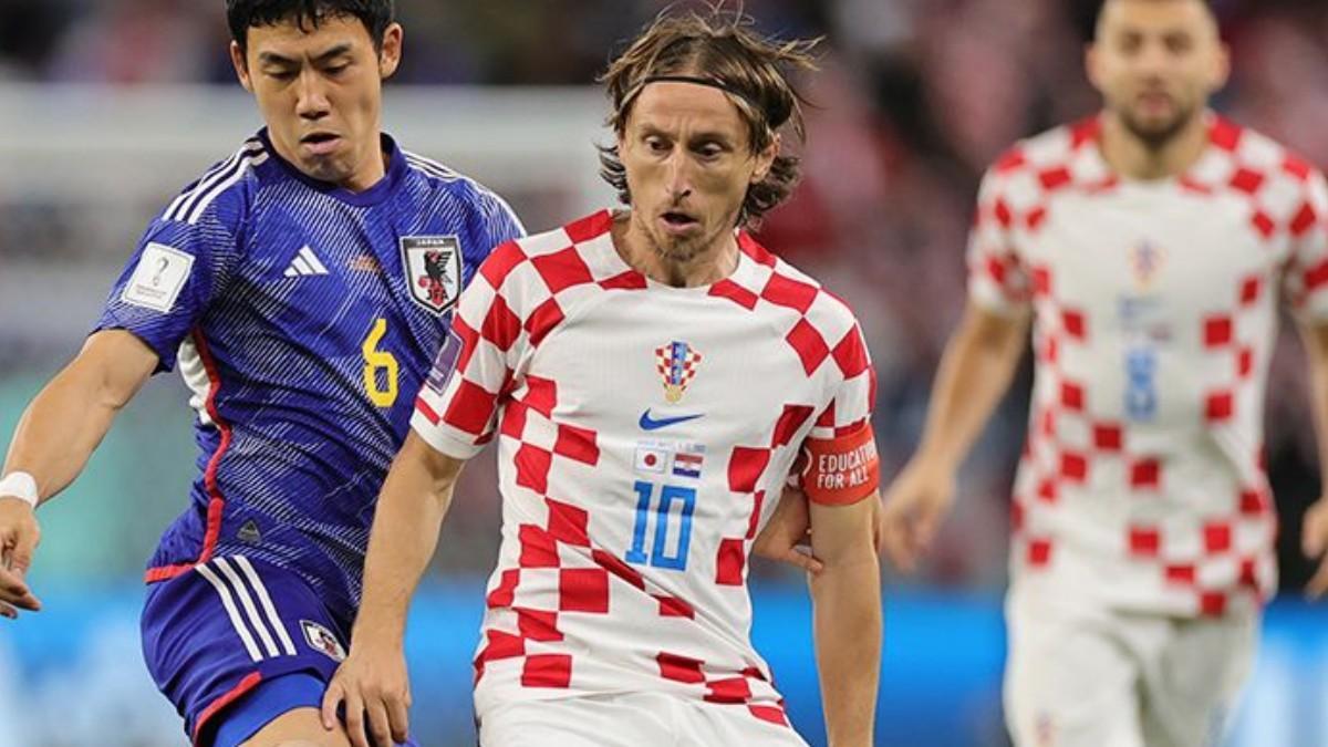 Modric, jugador de Croacia