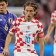 Modric, jugador de Croacia