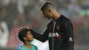 Cristiano Ronaldo y su hijo estuvieron en su último campus Cristiano Ronaldo y su hijo estuvieron en su último campus