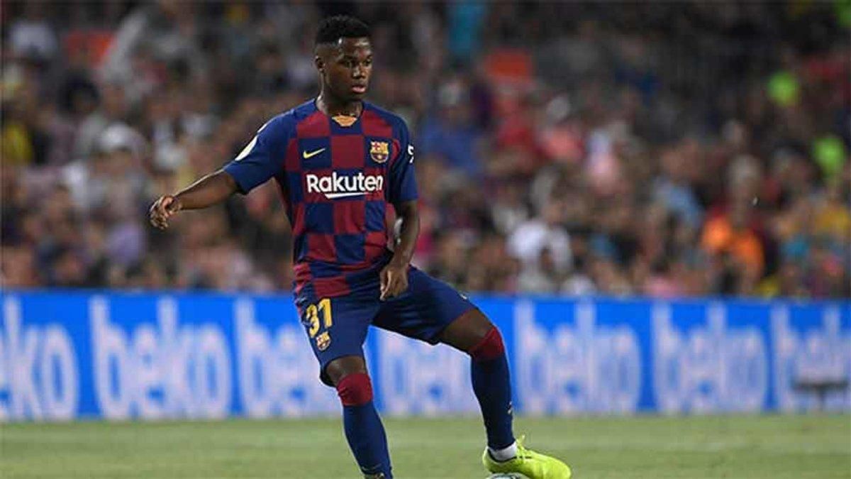 Ansu Fati, futbolista del Barça Ansu Fati, futbolista del Barça